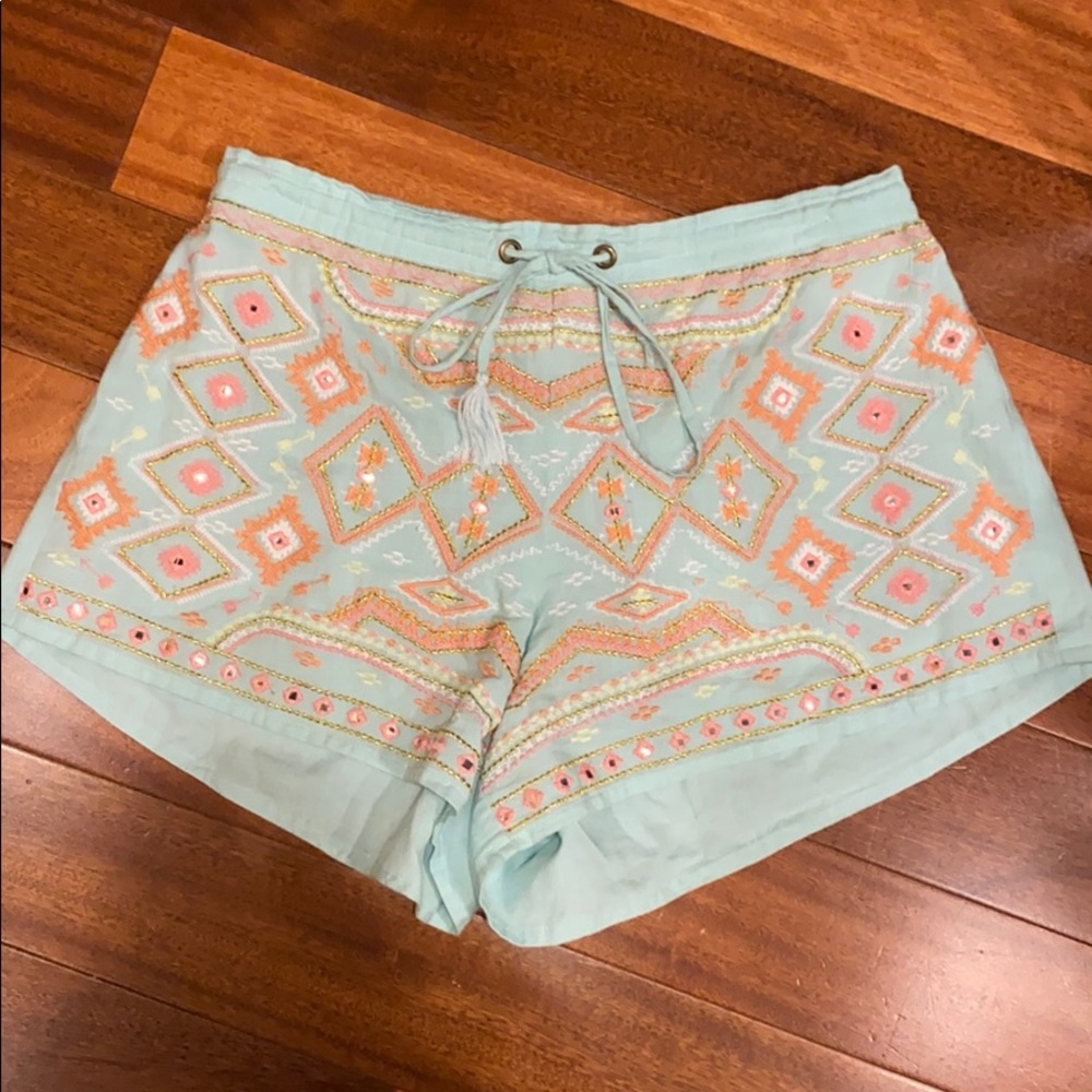 Beautiful Embroidered shorts